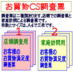 顧客満足度調査票